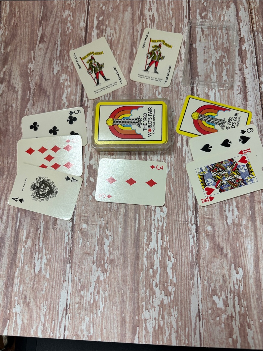 Vintage 1982 World’s Fair Playing Cards - Knoxville, TN.